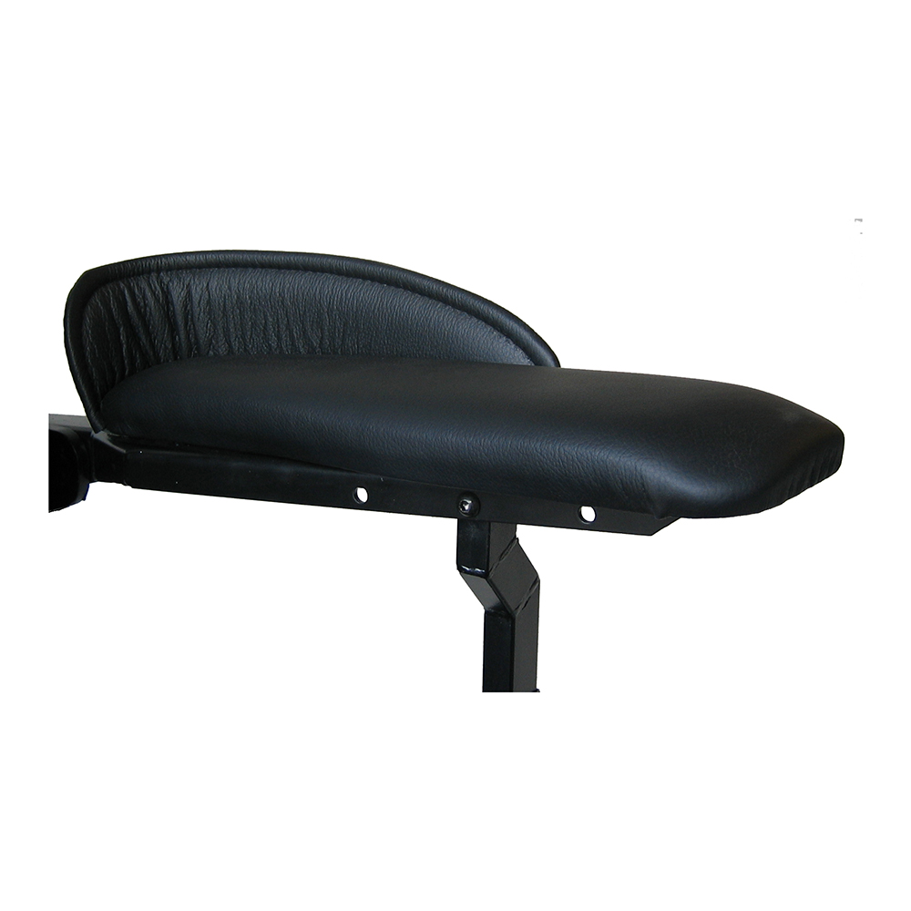 Armrest cushion with elbow support