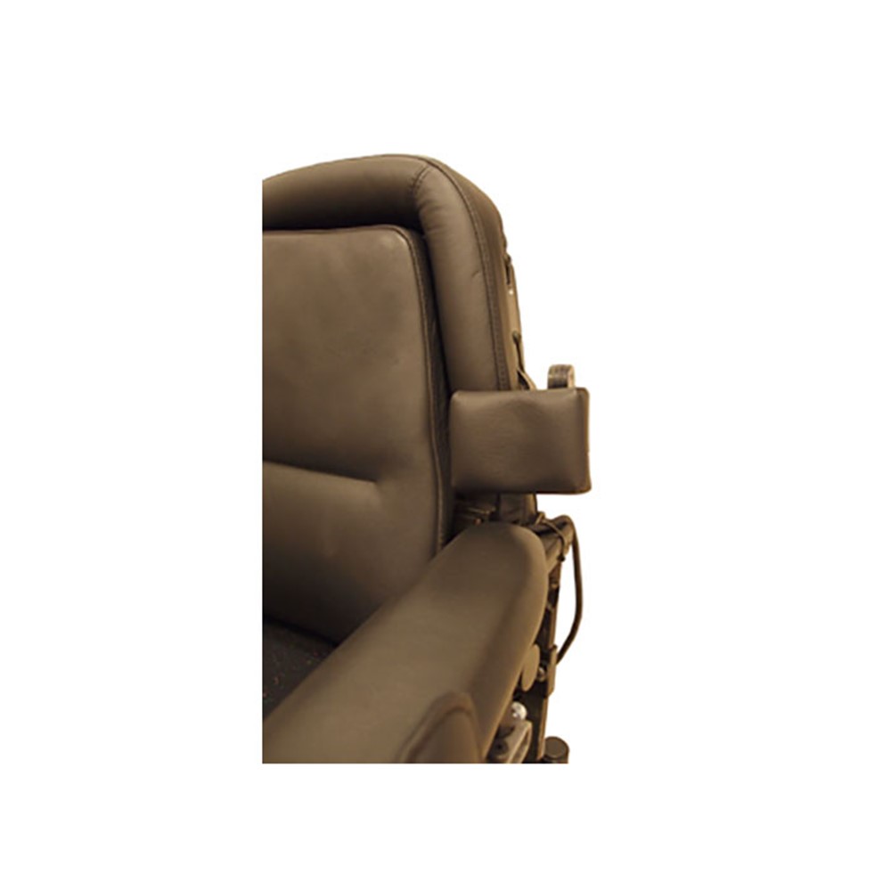 Upper armrest back mounted